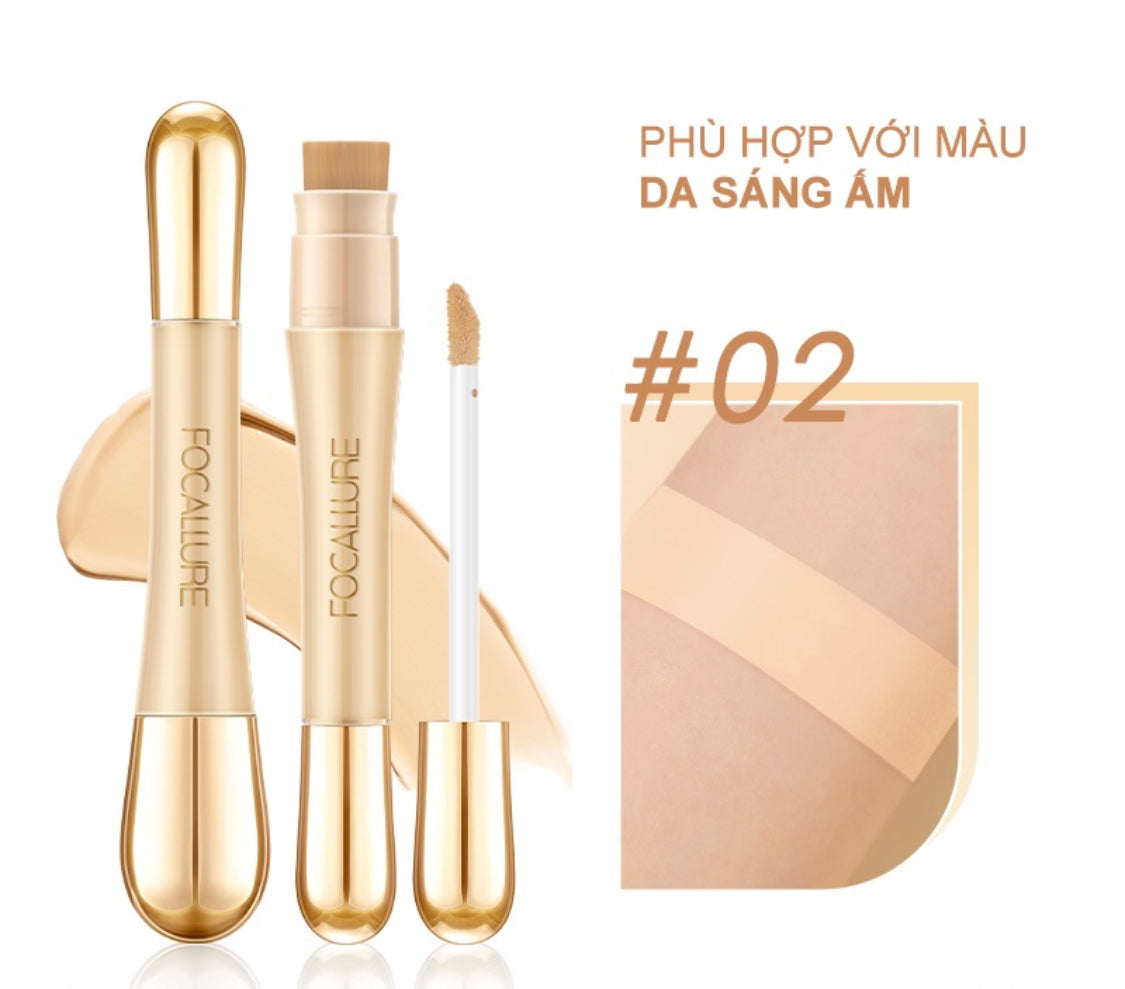 Focallure 2 in 1 Long Lasting, Waterproof Concealer