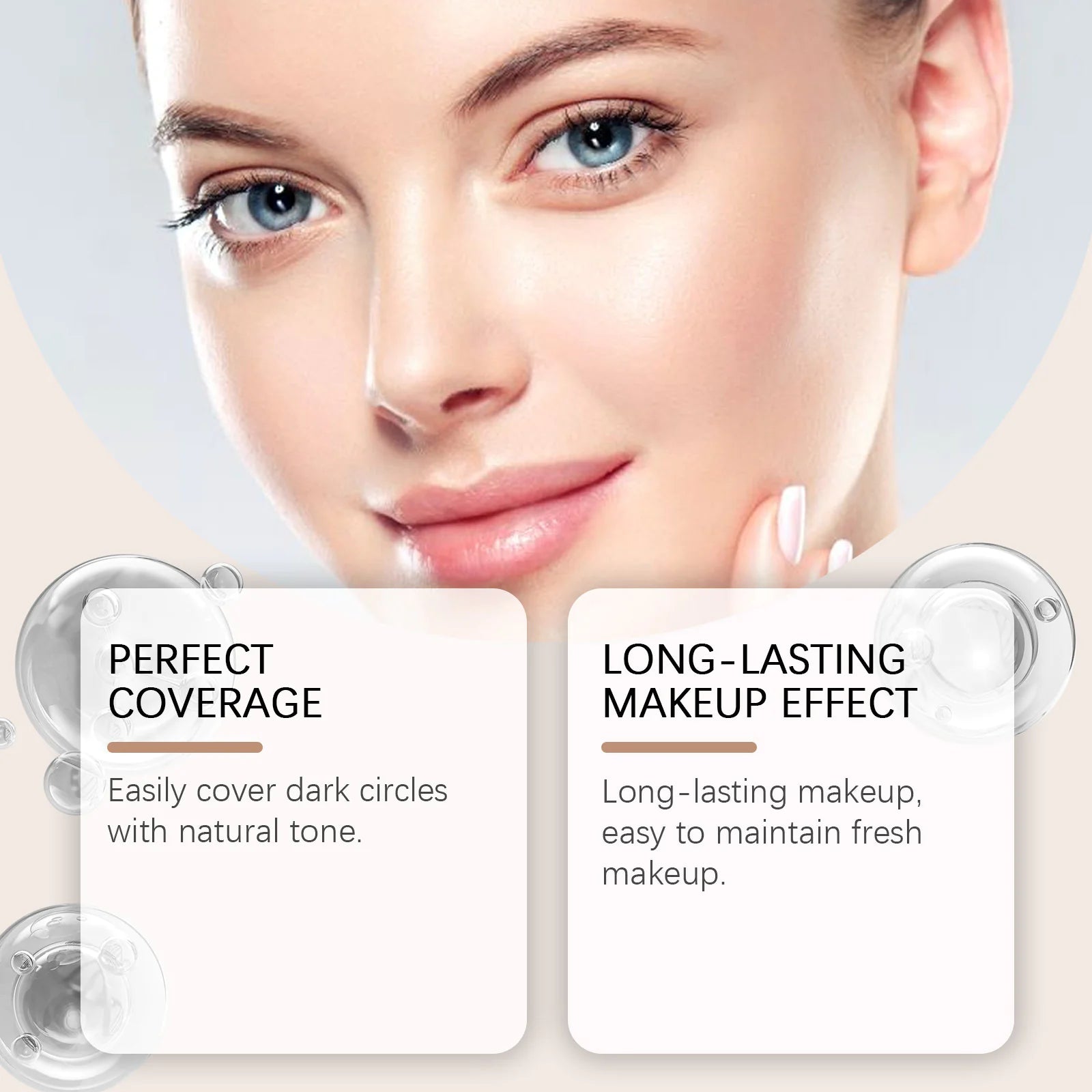 Lightweight Smear-Proof Concealer – Natural Finish