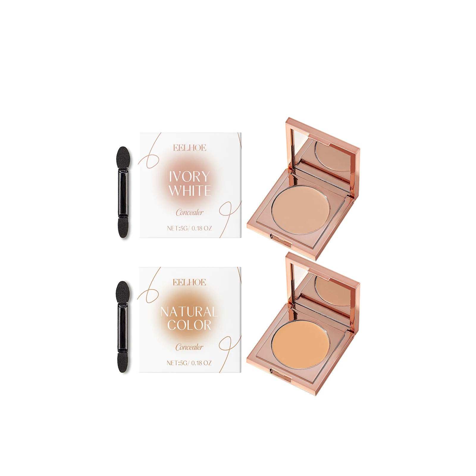 Lightweight Smear-Proof Concealer – Natural Finish